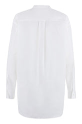 Cotton poplin shirt